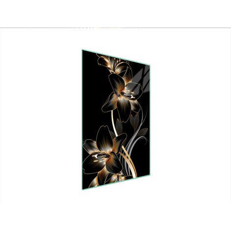 Glasschneidebrett 35x52 Orchidee (1/5)