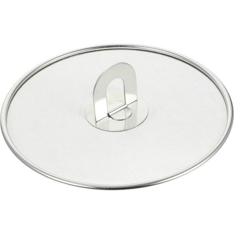 AMXCNOY Deckel für gusseiserne Bratpfannen, Ölsieb-Deckel für Bratpfannen (1/4)