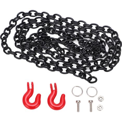 Crochet de remorquage en métal pour voiture télécommandée SCX10 (1/5)