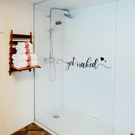 Sticker mural autocollant en vinyle pour salle de bain, baignoire, piscine, texte drôle (1/5)