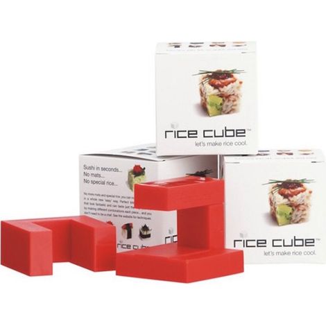 Rice Cube RC01, Rosso, 20.1x15.1x10.1 cm (1/2)