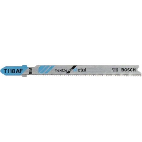 BOSCH HOJAS SIERRA CALAR T118AF METAL