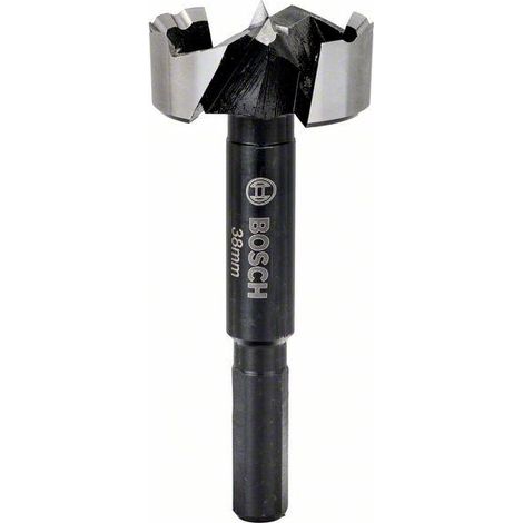Punta Forstner Bosch 38 mm acciaio speciale temprato argento