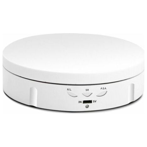 Electric turntable 10 kg – 360° panoramic display – USB charging – Multi-angle adjustment – ​​Battery life 8 hours (1/5)