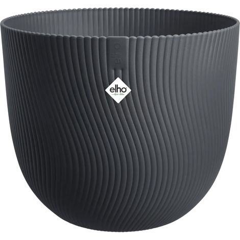 Elho Sereh Round 40 Anthracite Vaso Rotondo (1/5)