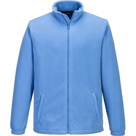 Polaire Antistatique Esd - Taille Xl - Bleu Hamilton - Portwest (1/2)