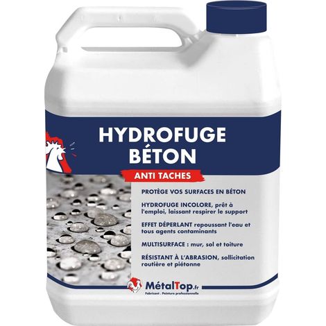 Hydrofuge Béton - 1 L - Métaltop