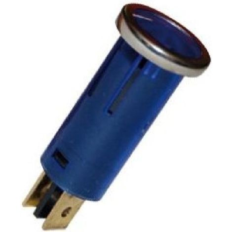 Voyant Lumineux Tubulaire Bleu 16.75mm