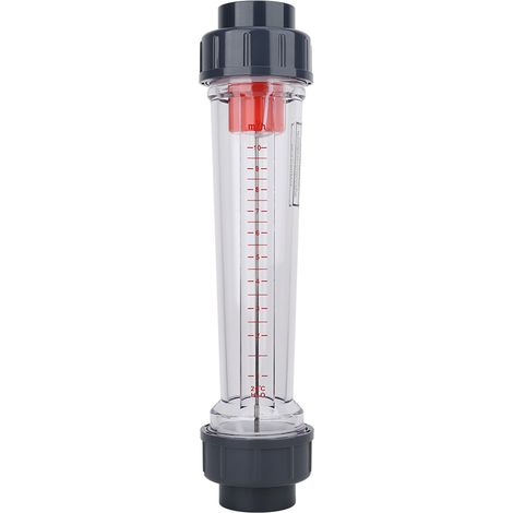 Débitmètre de Liquide, LZS-40 (D) Type de tube en plastique, Débitmètre Eau de liquide Débitmètre de débit d'eau de haute précision Plage de mesure : 1-10 m³/H, Adapté à la Mesure de Divers Liquides (1/5)