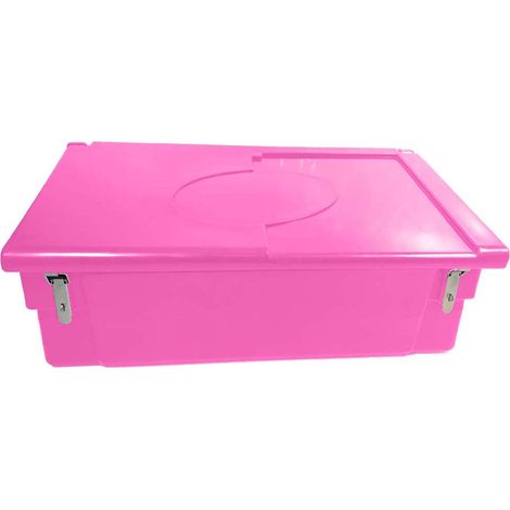 Coffre de jardin 100l avec grenouillères-plast'up rotomoulage (1/4)