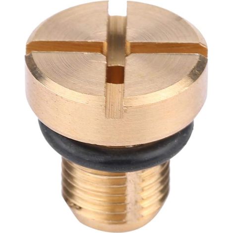 Lntyq vis purge radiateur vissé de purge de radiateur e46 Vase d'expansion de liquide de refroidissement vis vidange avec joint torique en caoutchouc pour 17111712788 E46 E92 E90 E36