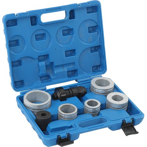 Kit Élargisseur de Tube d'Échappement 1-5/8 à 4-1/4 Pouces en Alliage d'Aluminium 6061 et Acier pour Évasement de Silencieux Auto et Moto (1/5)