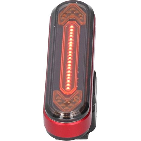 Wiederaufladbares Fahrradsignallicht, kabelloses Rücklicht mit Fernbedienung, Mountainbike-Zubehör. (1/5)