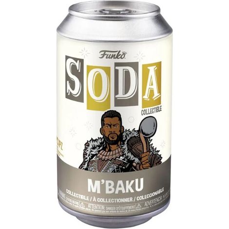 Lata de Funko Soda Marvel Wakanda Forever M'Baku (1/2)