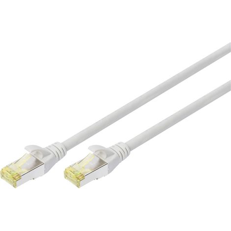 Digitus DK-1644-A-025 RJ45 Patchkabel CAT 6a S/FTP 2.50 m Grau 1 St. (1/2)