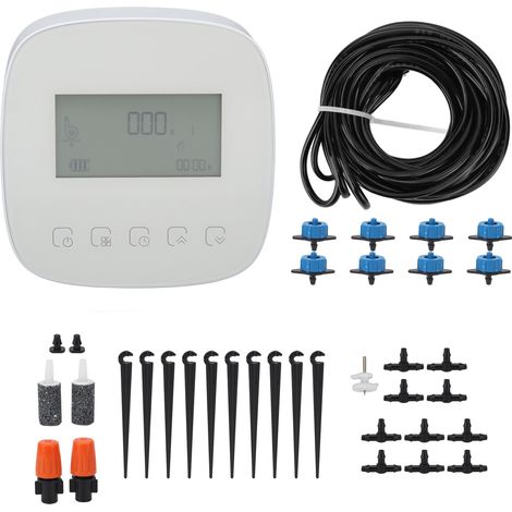 Arrosage Automatique WiFi avec Contrôle Vocal, Système d'Irrigation Intelligent Rechargeable pour Jardin (1/5)