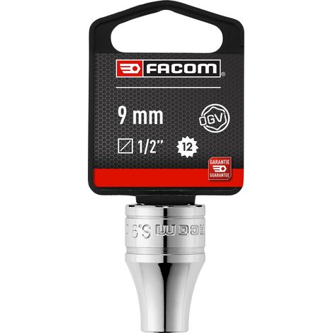 FACOM Steckschlüssel 1/2 12-Kant 9 mm, SB (1/3)