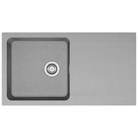 Évier de synthèse Orion 1 cuve + 1 égouttoir Urban Grey - FRANKE FRANCE S.A.S