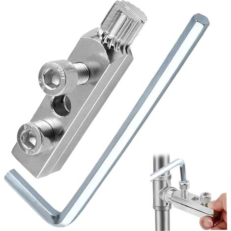 Broken pipe puller tool set for 1/2" and 3/4" pipes,  metal tap and screw removal kit,  professional broken fitting puller (1/5)