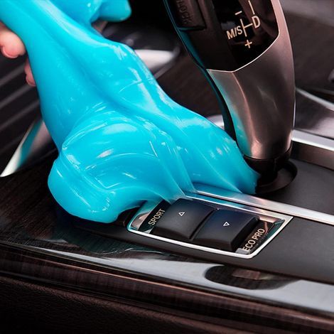 Gel nettoyant pour voiture, mastic de nettoyage intérieur de voiture universel, fournitures de kit de nettoyage parfaites, accessoires d'outils de detailing de voiture, cadeaux (1/4)