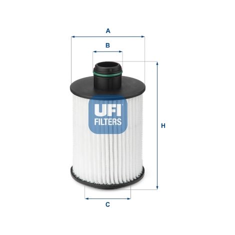 UFI 25.093.00 UFI Ölfilter