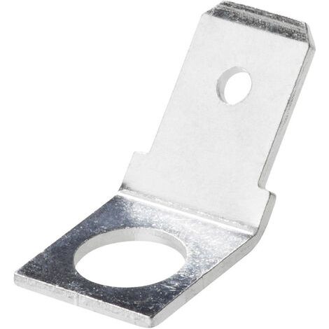 Vogt Verbindungstechnik 3856.67 Steckzunge Steckbreite: 6.3 mm Steckdicke: 0.8 mm 45 ° Unisoliert M (1/2)
