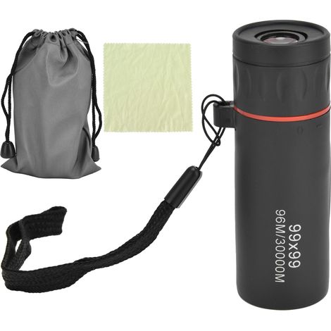Mini-lunette 99x99 pour vision nocturne et faible luminosité, zoom clair, idéale pour voyage extérieur et observation portable