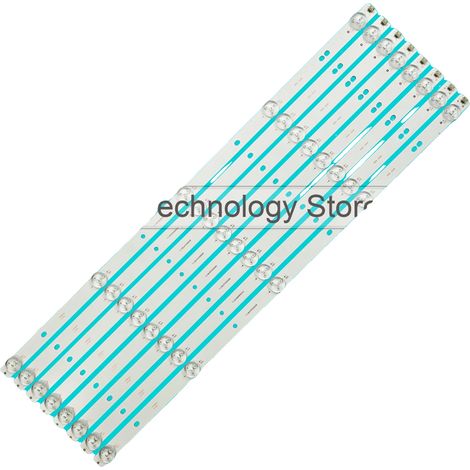 LED-Hintergrundbeleuchtungsstreifen, 507 mm Länge, 5 LED-Perlen, 3V Spannung, kompatibel mit Tira 5 LEDL9B5V3W4, 195-200LM Helligkeit (1/5)