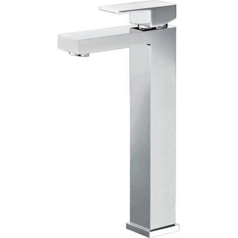 Rubinetto miscelatore lavabo alto cromo ''Delos Chrome'' (1/2)