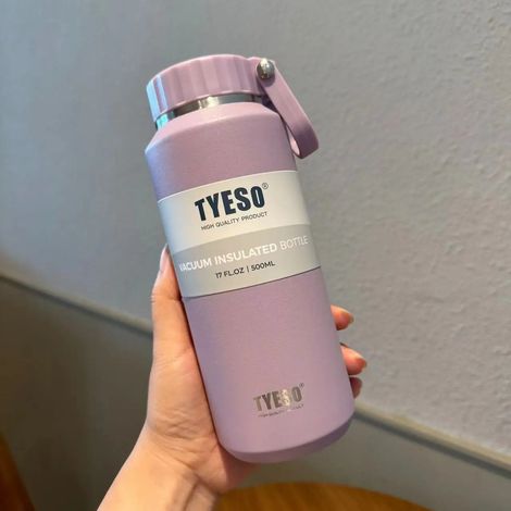 Bouteille d'eau isotherme portable grande capacité (violette, 710 ml) (1/2)