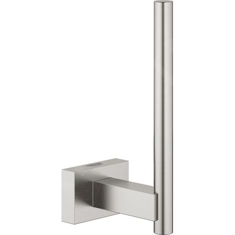 Grohe Essentials Cube Réserve de papier Finition inox brossé infinity, 40623DC1 (1/3)