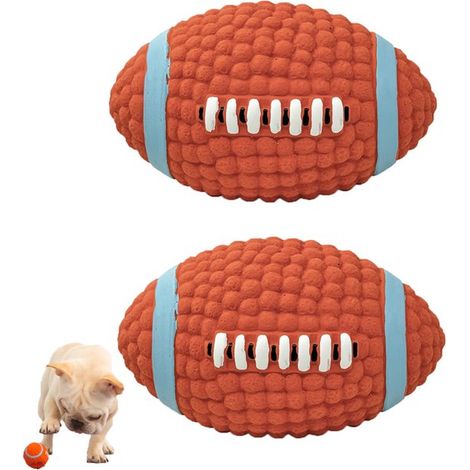 piezas, Pelota de látex para mascotas, Pelota deportiva, Naranja, Pelota chirriante para perros, Pelota para lanzar y masticar (1/5)