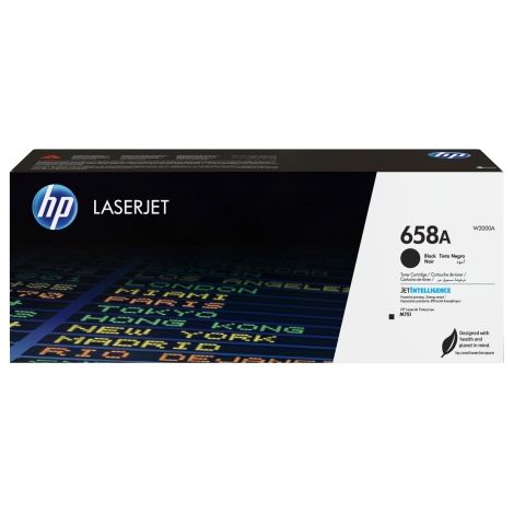 HP 658A (W2000A) Tonerkartusche, Schwarz