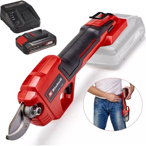 Einhell 18V Cordless Pruning Shears Branch Cutter PXC GE-LS + 2.5AH Charging Kit