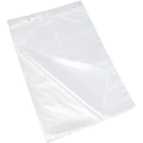 BUSTA NEUTRA A STRAPPO - PEBD + SOFFIETTO CM 12+8X45 CF=KG 10 - 1 confezione