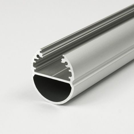 PROVISTON LED Aluminiumprofil 28 x 29.5 x 2000 mm Silber Eloxiert Led-Beleuchtung Indirekte Beleuchtung LED Leisten 1 Stück (1/5)