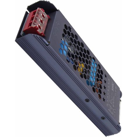 300W LED-Netzteil-Transformator, schwarz, langer Streifen, 12V 25A, wasserdichter Treiber, AC175-250V, Leuchte (1/5)
