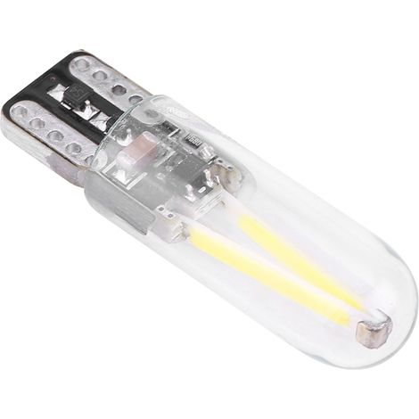 Ampoules LED à filament 8-28V T10 pour phares de voiture (vendues par paires) (lumière blanche) (1/5)
