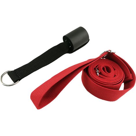 Étireur de jambes pour le yoga et le ballet, fixation de porte, gagnez en souplesse, sangles d'étirement pour les jambes