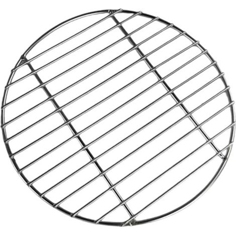 Grillbesteck-Set – Runder Grillrost, Zubehör für den Indoor-Grill, Grillmatte aus Edelstahl zum Braten (1/2)