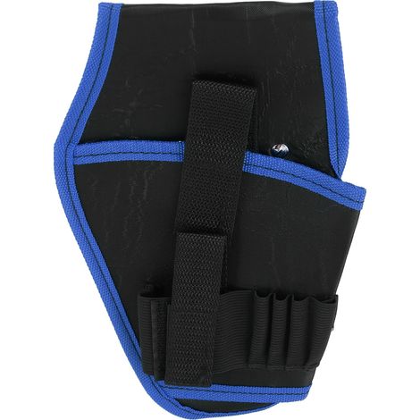 Sacoche électrique portable à ceinture, étui multifonction pour perceuse, poche porte-outils (Bleu) (1/5)