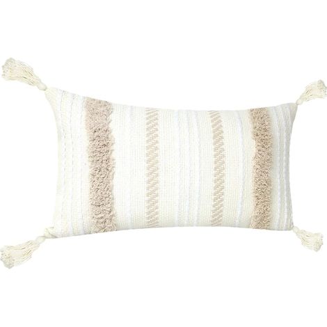 Housse de canapé en tissu bois avec quatre panneaux décoratifs 30 x 50 cm pour meubles maison