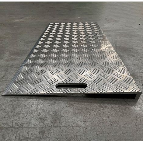 Rampa per disabili Lxl : 0.5m x 1m - Altezza raggiungibile 10mm - MBAL/1000/500/10