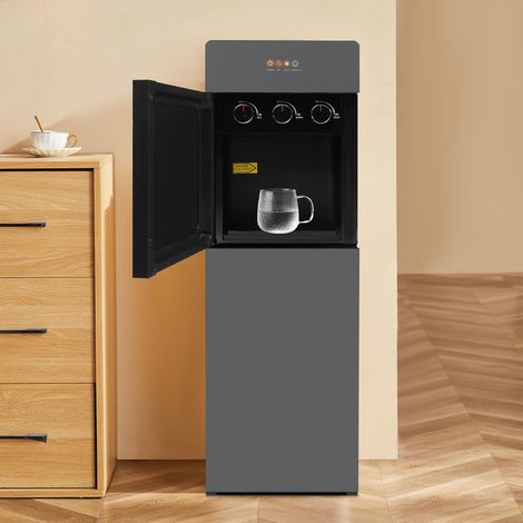 500W Wasserspender Bottom-Loading-Dispenser Heiß-Und Kaltwasserspender Trinkmaschine Bottom Loading Bodenbeladungs-Wasserspender Freistehend 5L/h 75 °C-95 °C