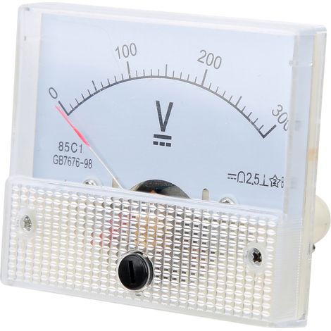 Voltmètre DC 85C1 0-300V, Appareil de Mesure Haute Précision pour Tests Électriques (1/5)