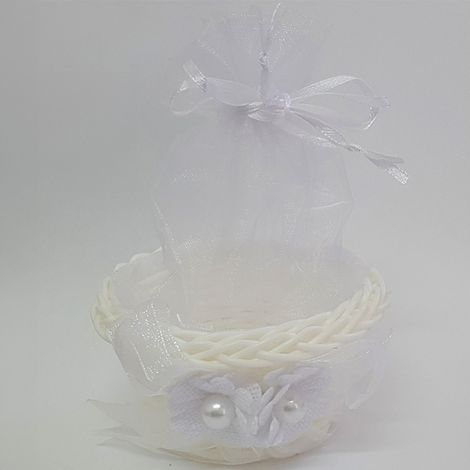Bonbonnier Bonbonnier Panier Sac Blanc Sac Porte Confitures Riz Mariage