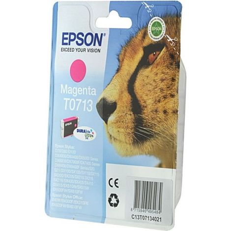 Cartucho de Tinta Original Epson T0713 Magenta 8715946495484 S0204740 Epson (1/5)