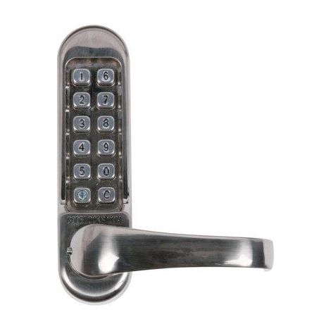 SERRURE CODE PUSHBUTTON 505 INOX NORMBAU 3900502000 (1/2)