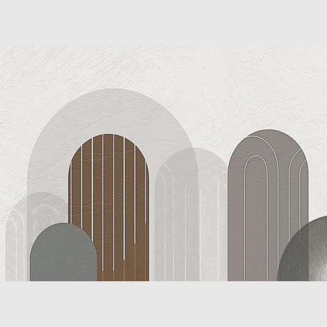 Papier peint intissé - Composition minimaliste - 375x270 cm (1/3)