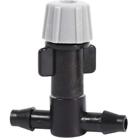20-teiliges Sprinkler-Sprühsystem mit Zerstäuberdüsen und T-Stücken für Terrasse, Garten, Gewächshaus, Tropfbewässerung und Außenkühlung